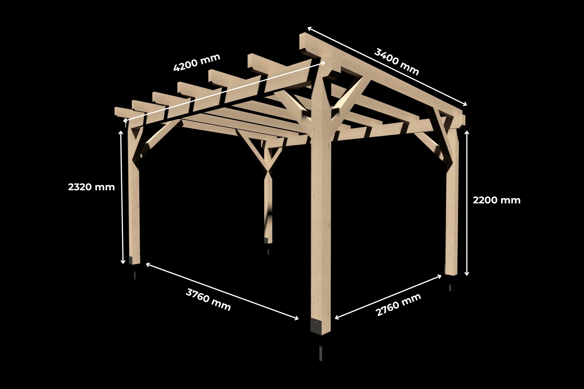 2-Pergola-bez-střechy