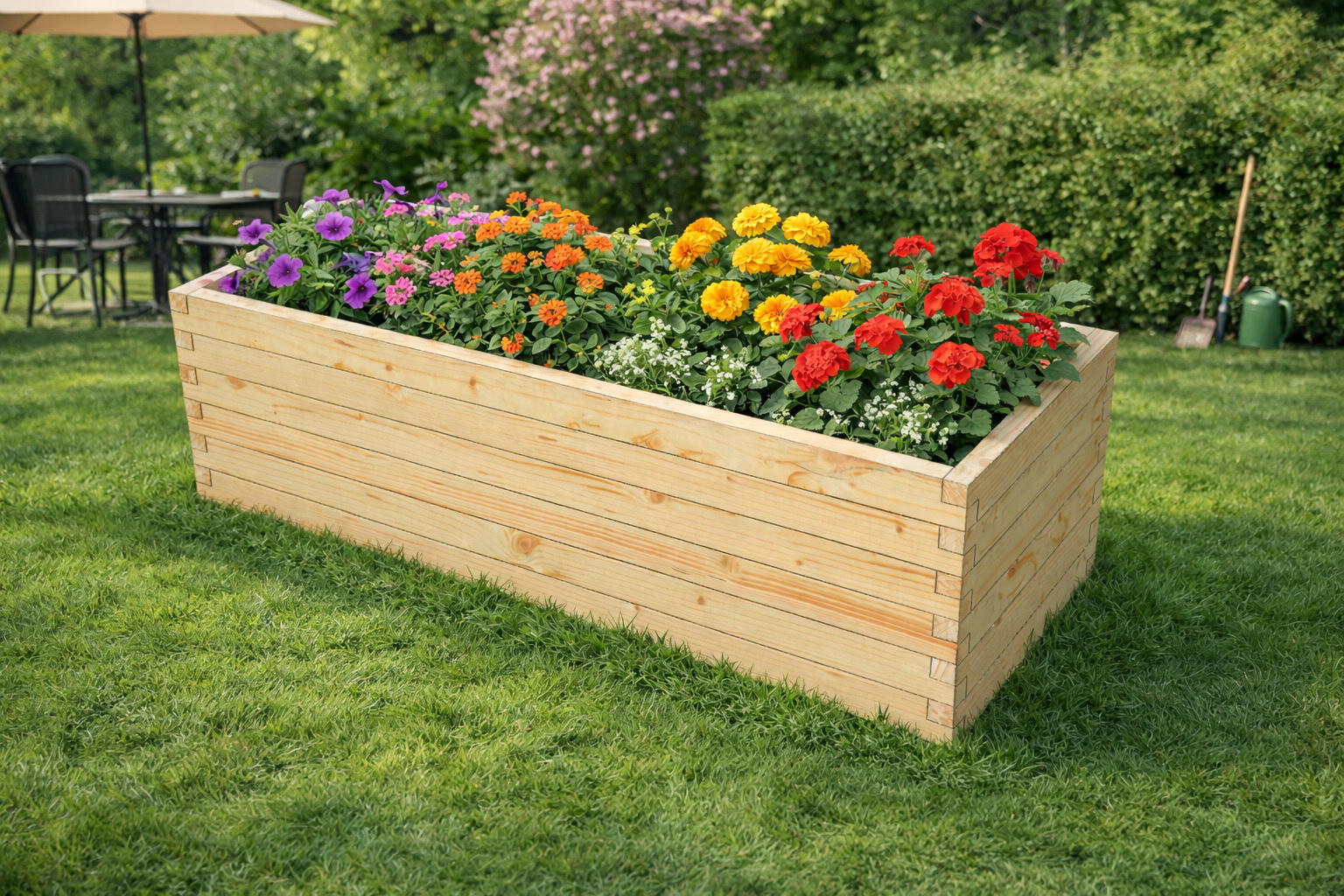 vyvýšený záhon 2b vyvýšený záhon 2b